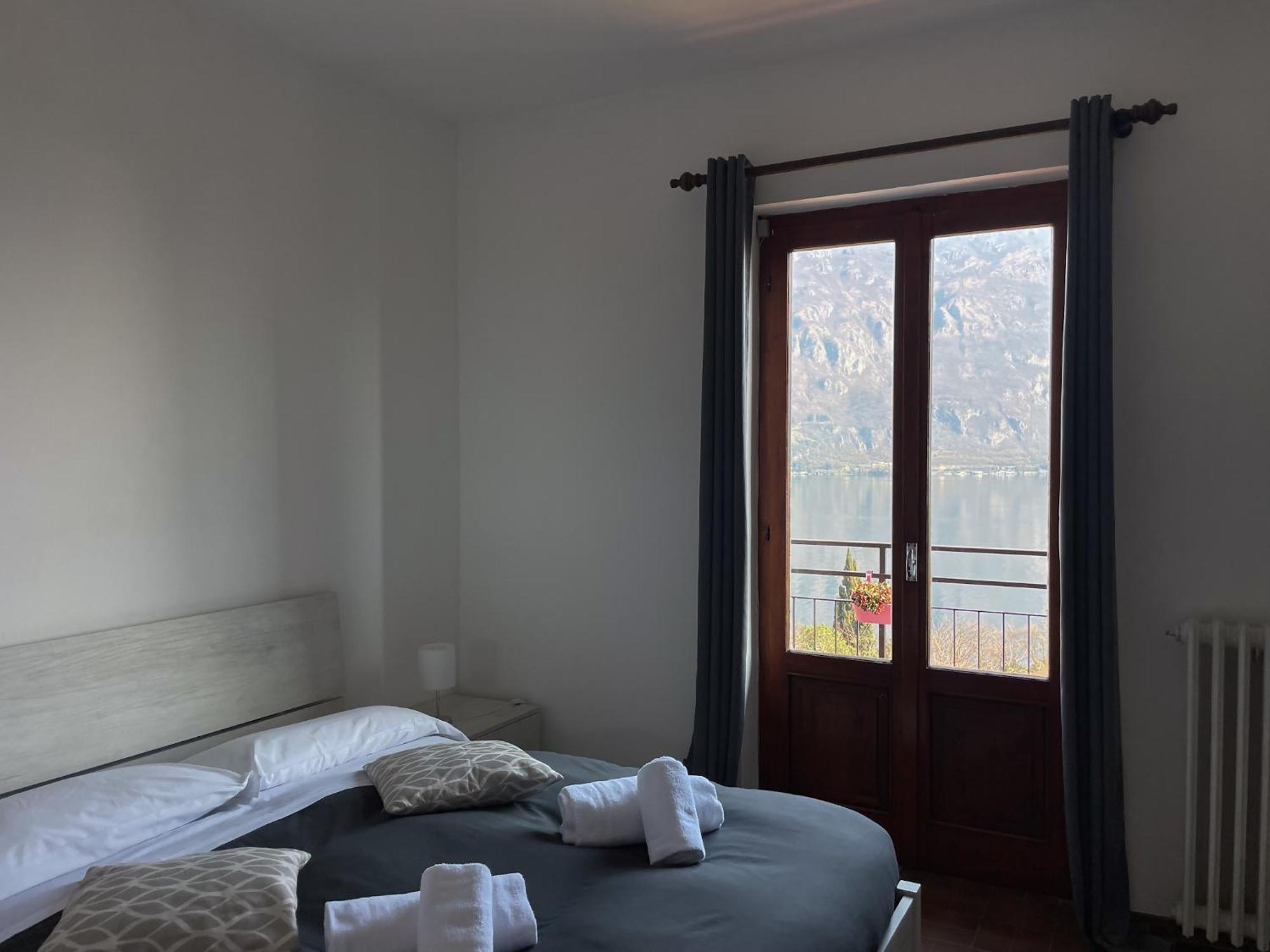 Appartamento Tivano Balcone Con Vista Lago Белладжо Экстерьер фото