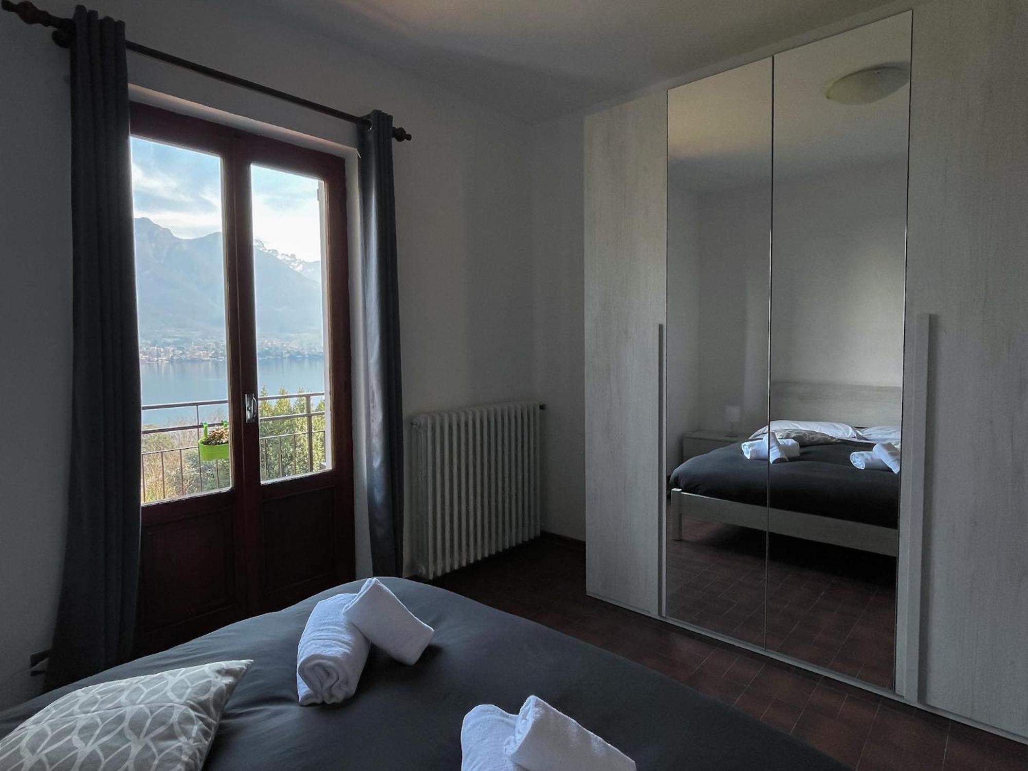 Appartamento Tivano Balcone Con Vista Lago Белладжо Экстерьер фото